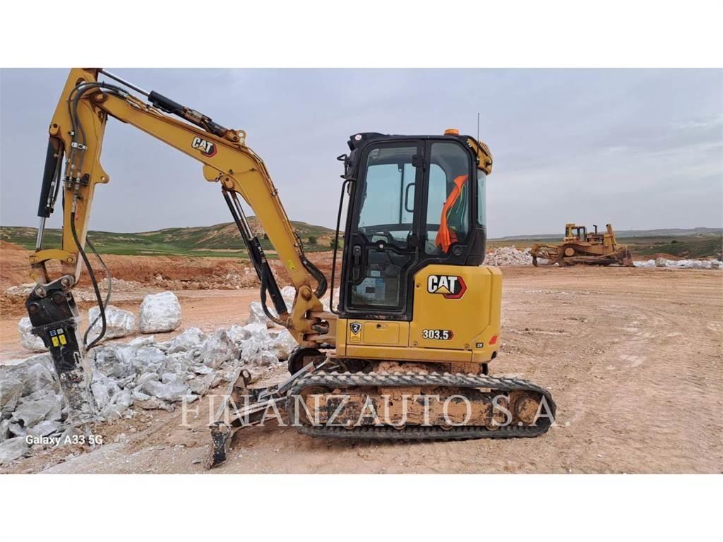 CAT 303.5 Vikšriniai ekskavatoriai