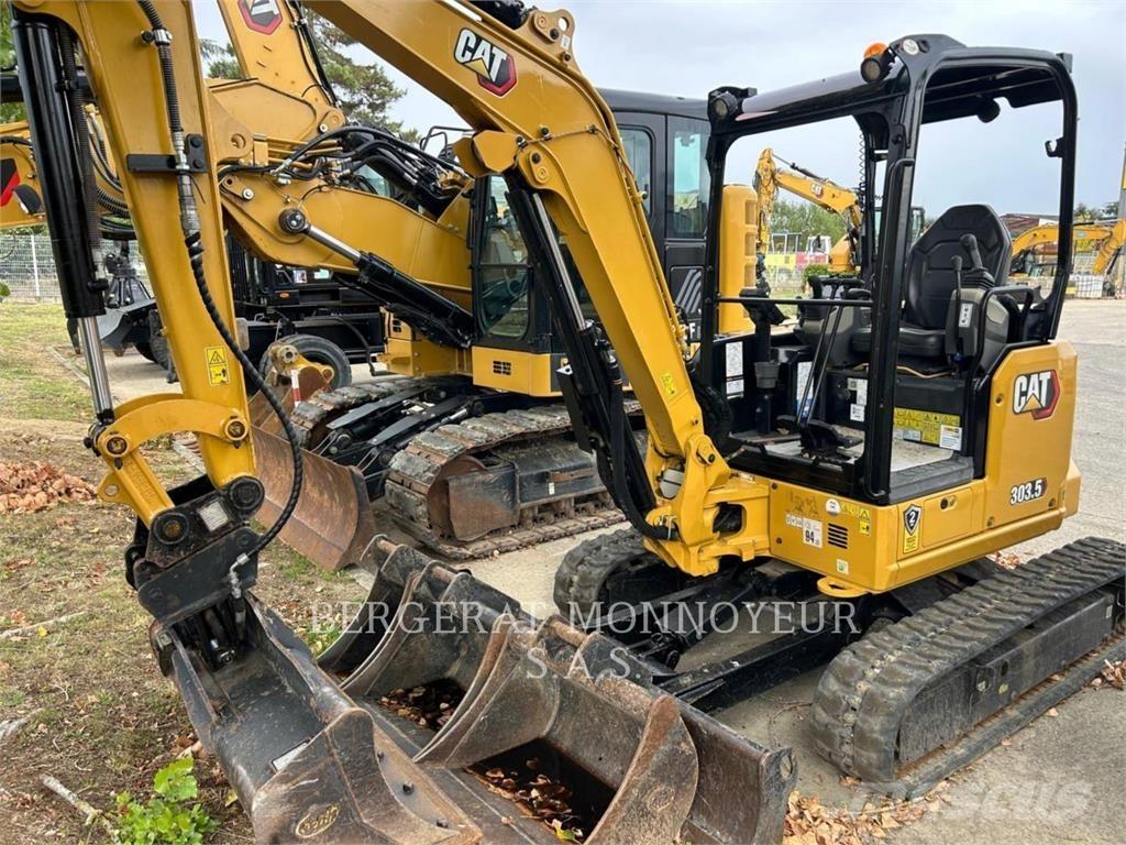 CAT 303.5 Vikšriniai ekskavatoriai
