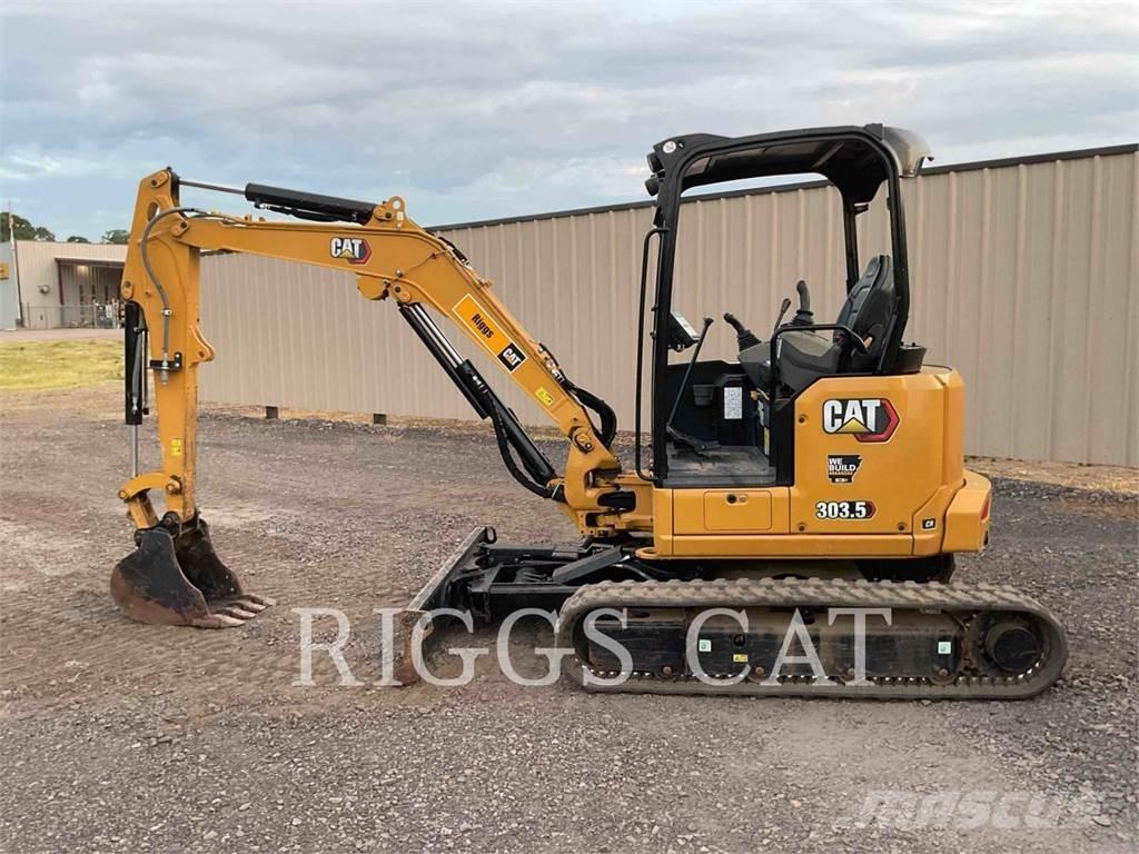 CAT 303.5 Vikšriniai ekskavatoriai