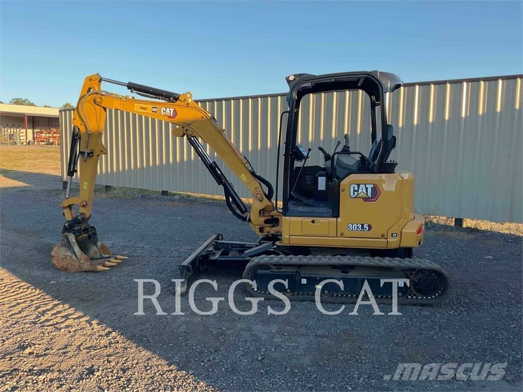 CAT 303.5 Vikšriniai ekskavatoriai