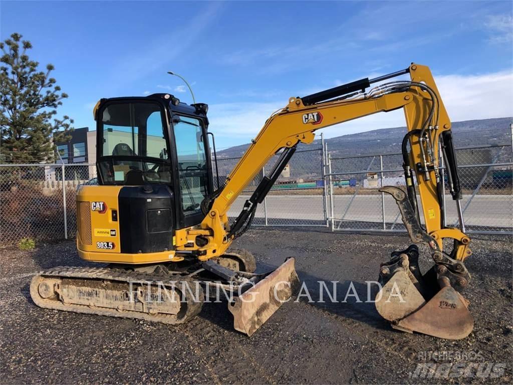 CAT 303.5-07 Vikšriniai ekskavatoriai
