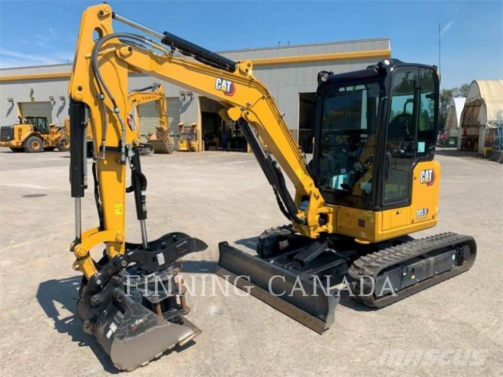 CAT 303.5-07 Vikšriniai ekskavatoriai