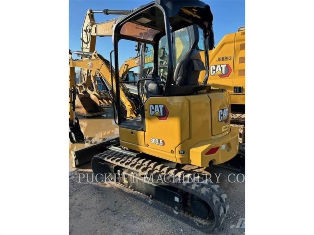 CAT 303.5-07CR Vikšriniai ekskavatoriai