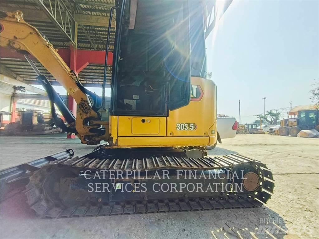 CAT 303.5-07CR Vikšriniai ekskavatoriai