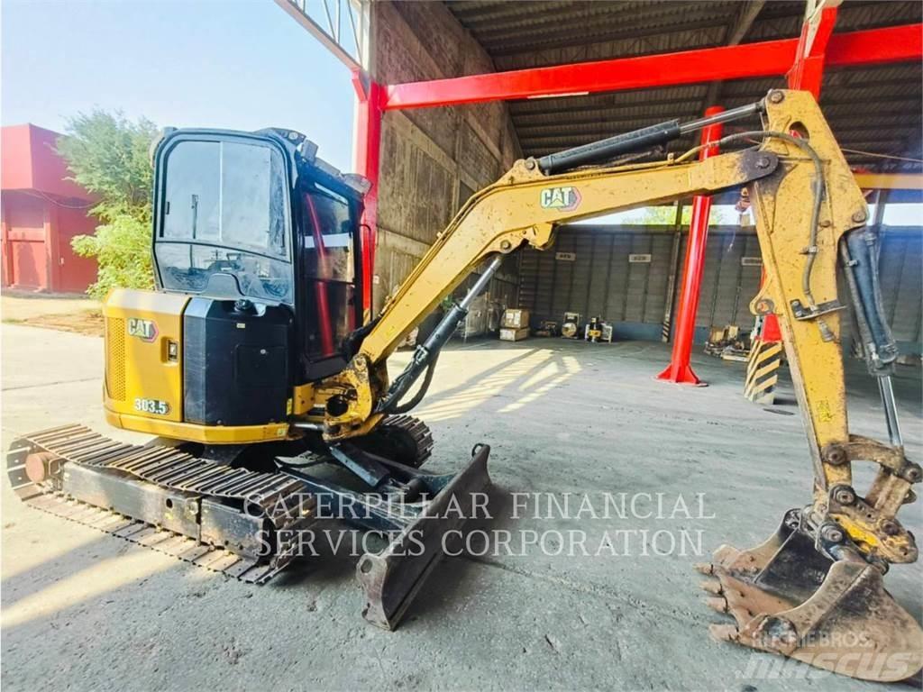 CAT 303.5-07CR Vikšriniai ekskavatoriai