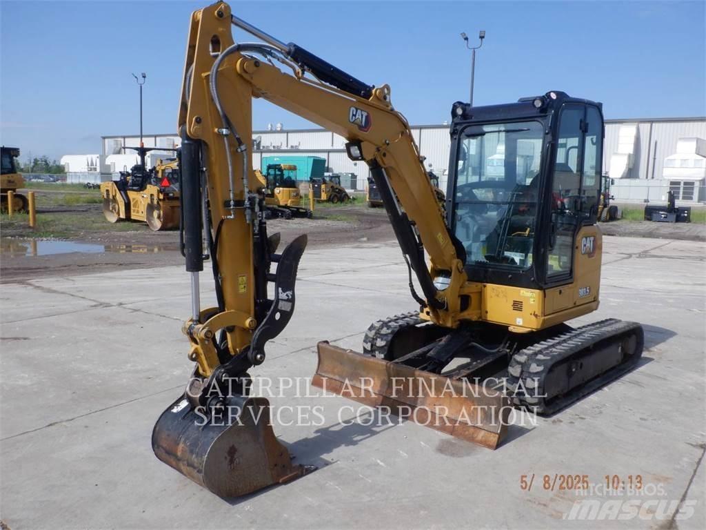 CAT 303.5-07CR Vikšriniai ekskavatoriai