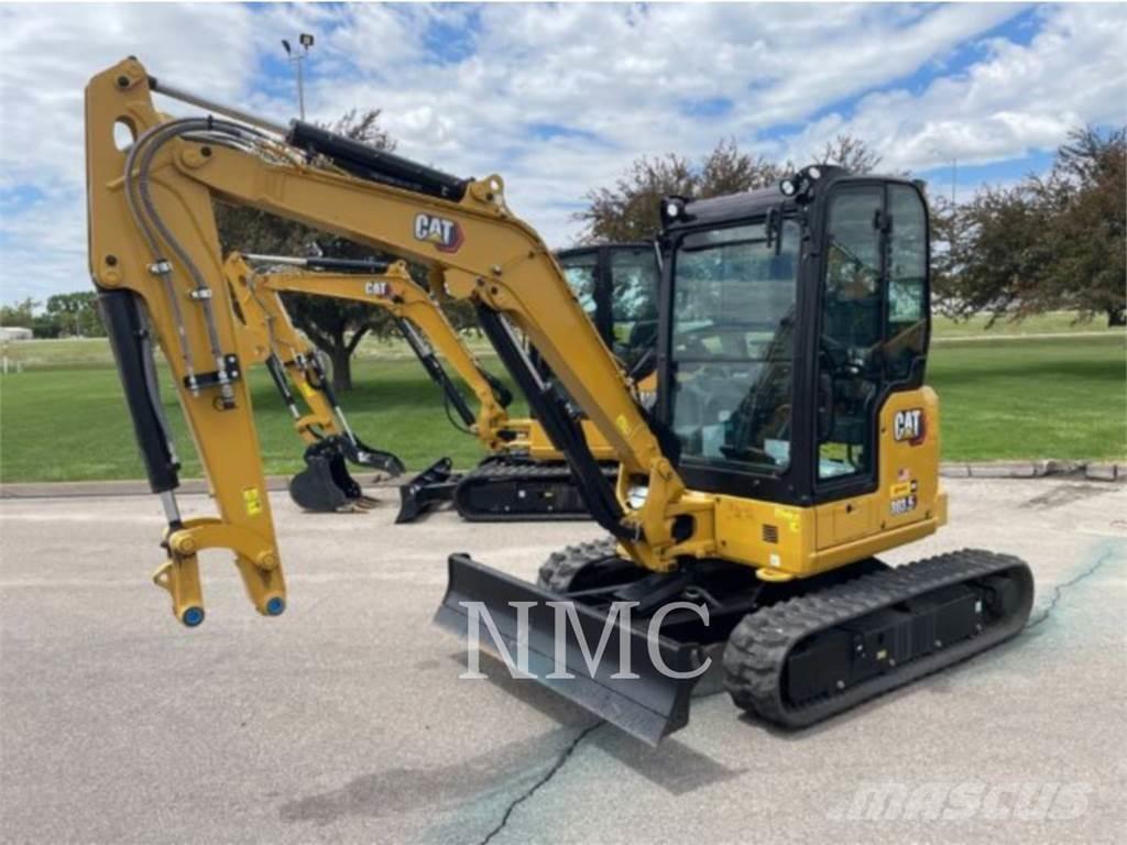 CAT 303.5-07CR Vikšriniai ekskavatoriai