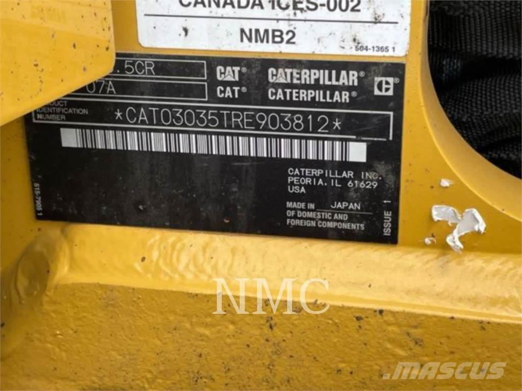 CAT 303.5-07CR Vikšriniai ekskavatoriai