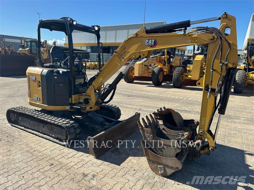 CAT 303.5-07CR Vikšriniai ekskavatoriai