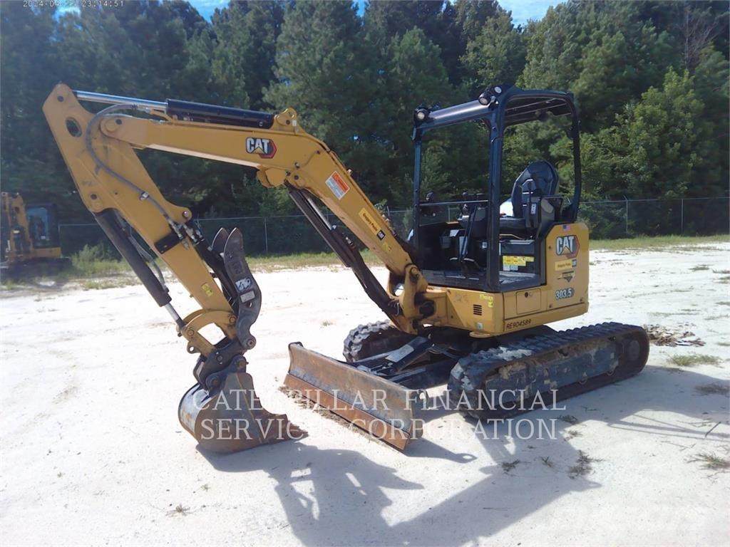CAT 303.5-07CR Vikšriniai ekskavatoriai
