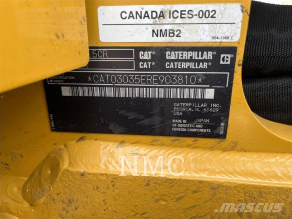 CAT 303.5-07CR Vikšriniai ekskavatoriai