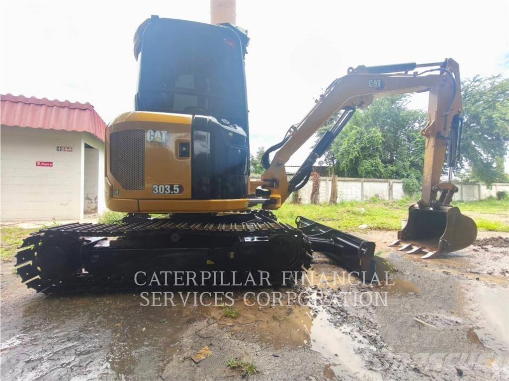CAT 303.5-07CR Vikšriniai ekskavatoriai