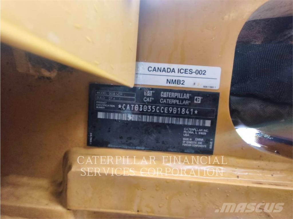 CAT 303.5-07CR Vikšriniai ekskavatoriai