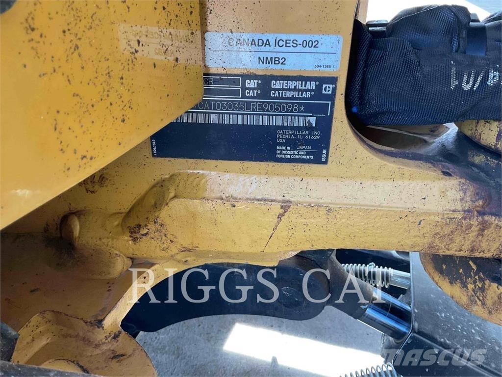 CAT 303.5 A Vikšriniai ekskavatoriai