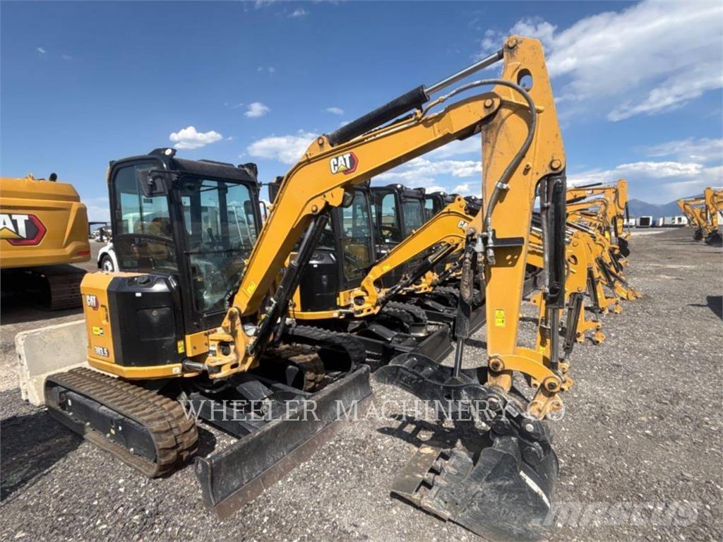 CAT 303.5 C3TH Vikšriniai ekskavatoriai