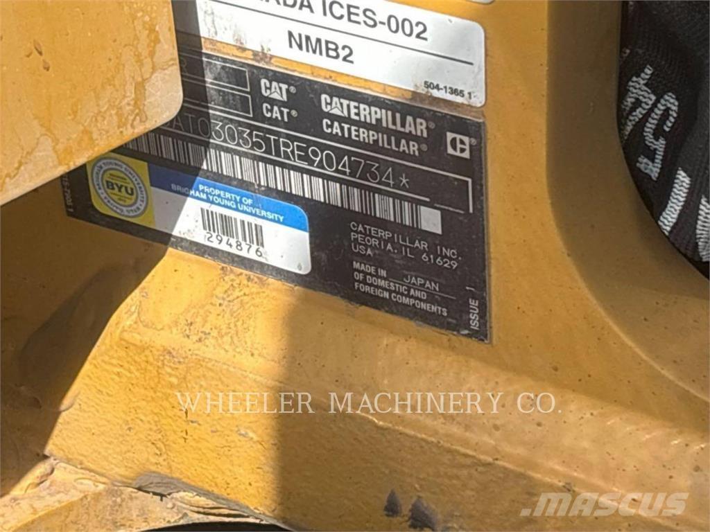CAT 303.5 C3TH Vikšriniai ekskavatoriai