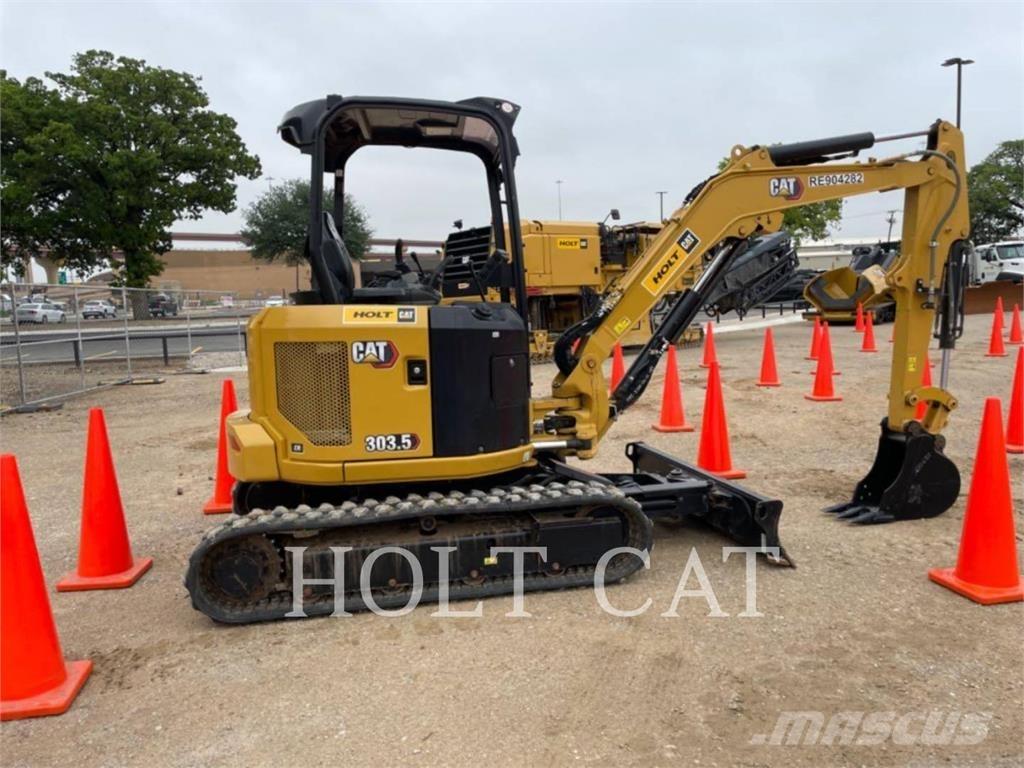 CAT 303.5 CR Vikšriniai ekskavatoriai