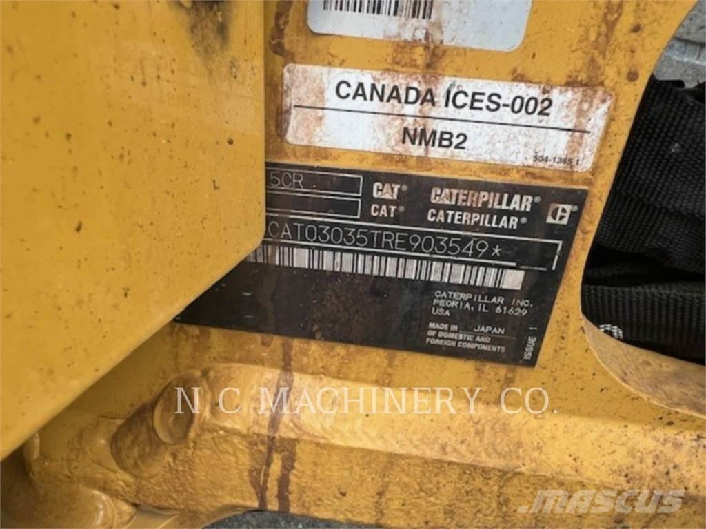 CAT 303.5 CRCB Vikšriniai ekskavatoriai