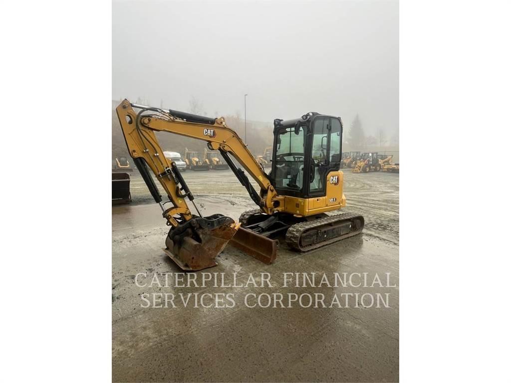 CAT 303.507CR Vikšriniai ekskavatoriai