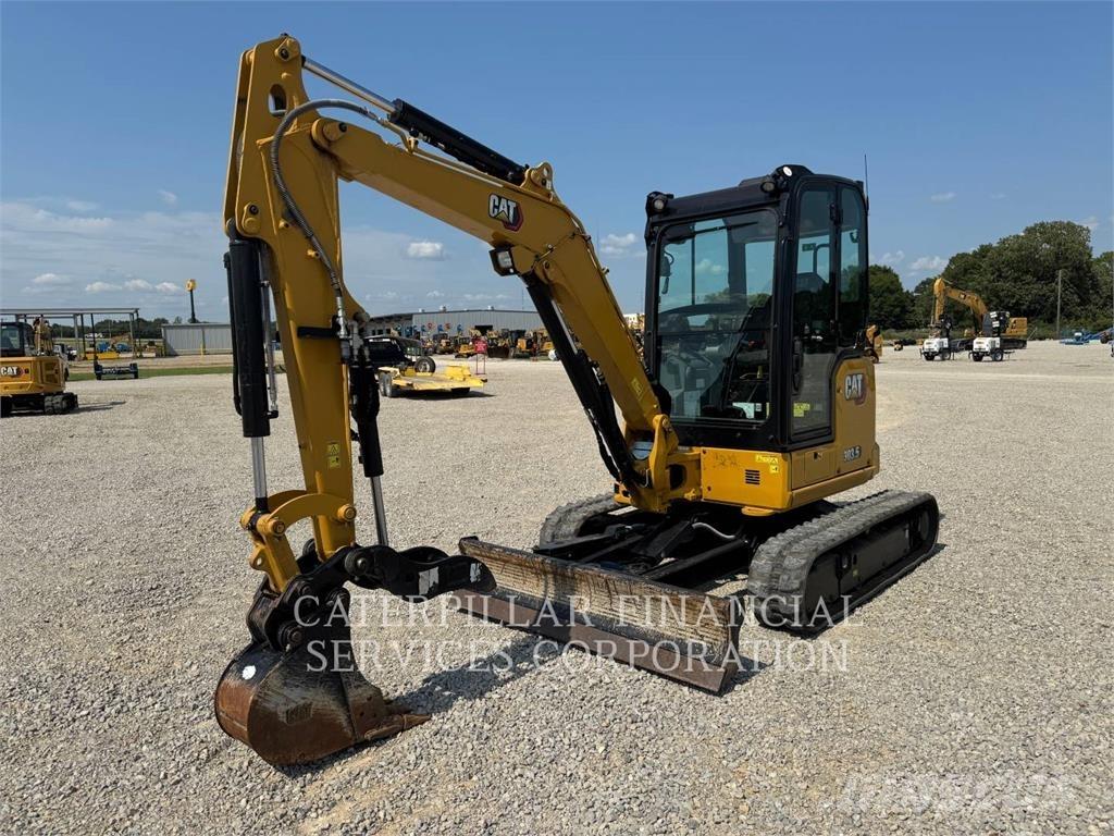 CAT 303.507CR Vikšriniai ekskavatoriai