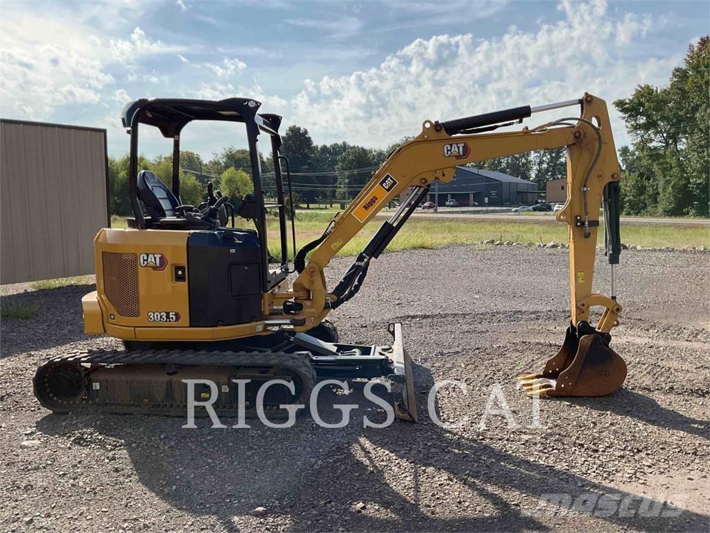 CAT 303.507CR Vikšriniai ekskavatoriai