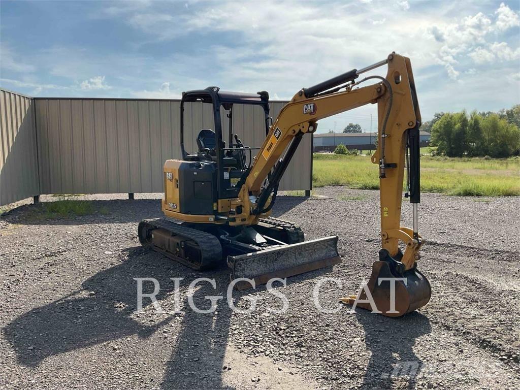 CAT 303.507CR Vikšriniai ekskavatoriai