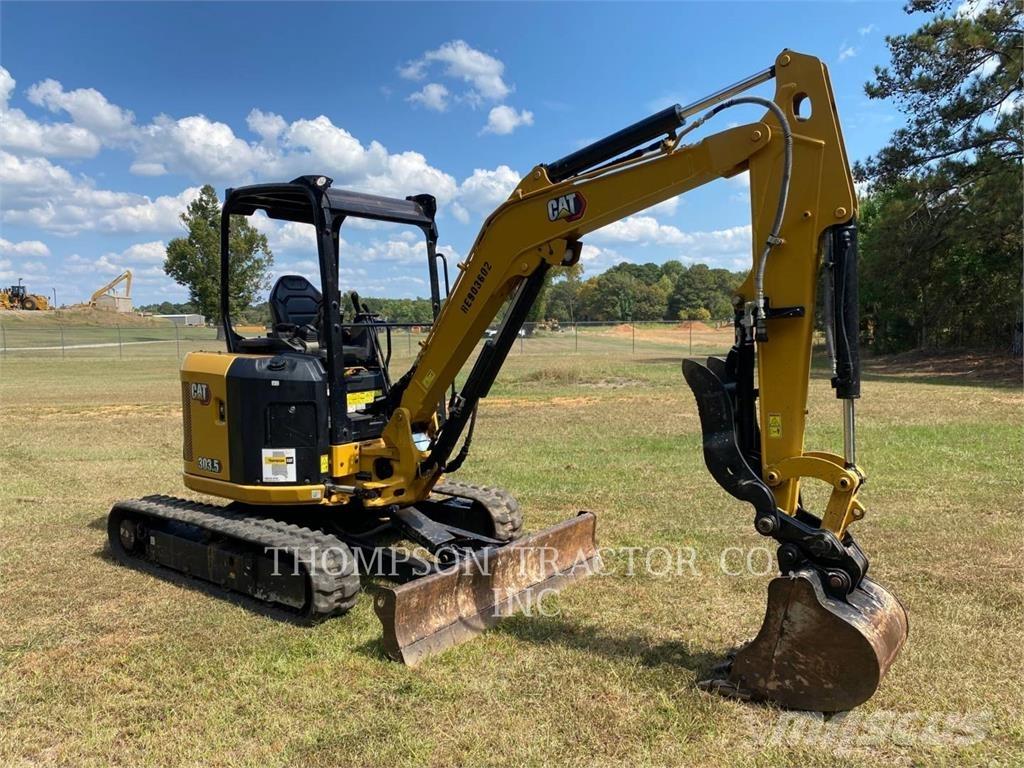 CAT 303.5CR Vikšriniai ekskavatoriai