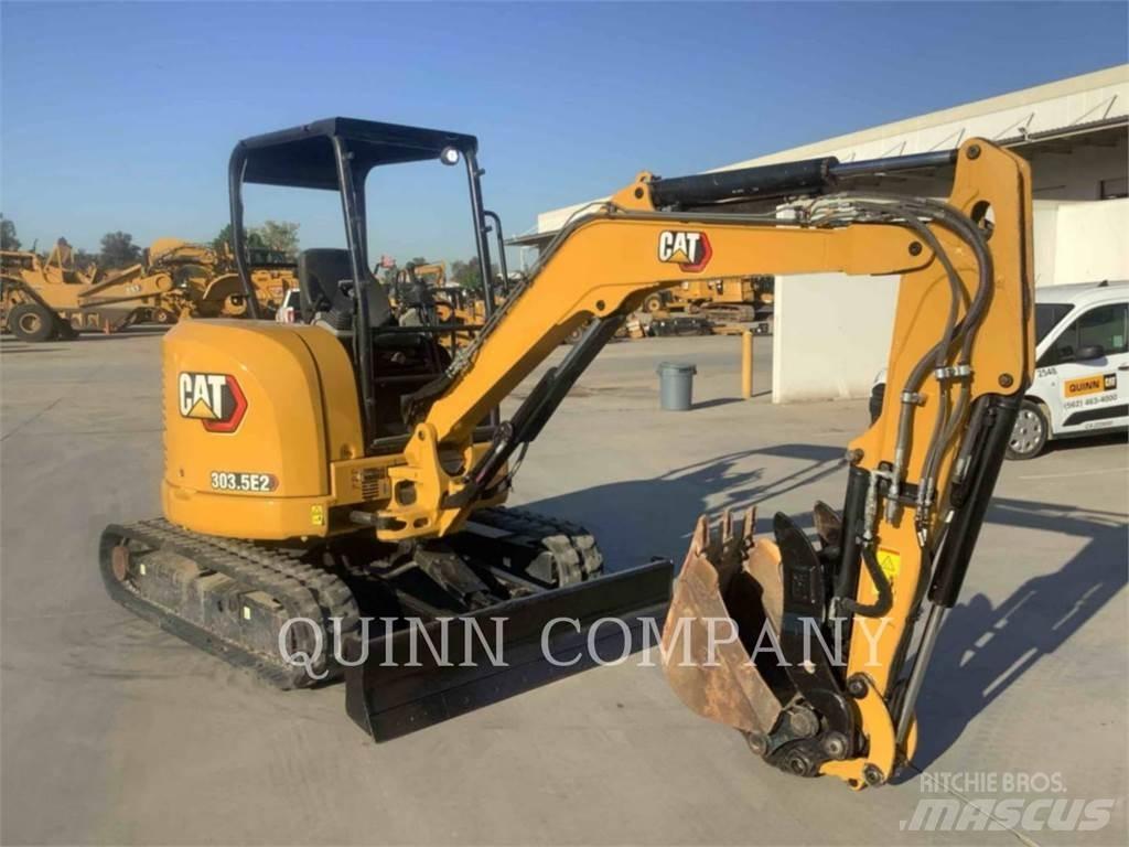 CAT 303.5E2 Vikšriniai ekskavatoriai