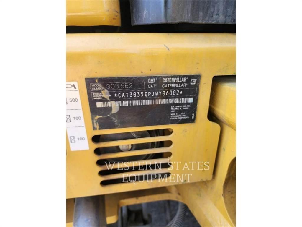 CAT 303.5E2 Vikšriniai ekskavatoriai
