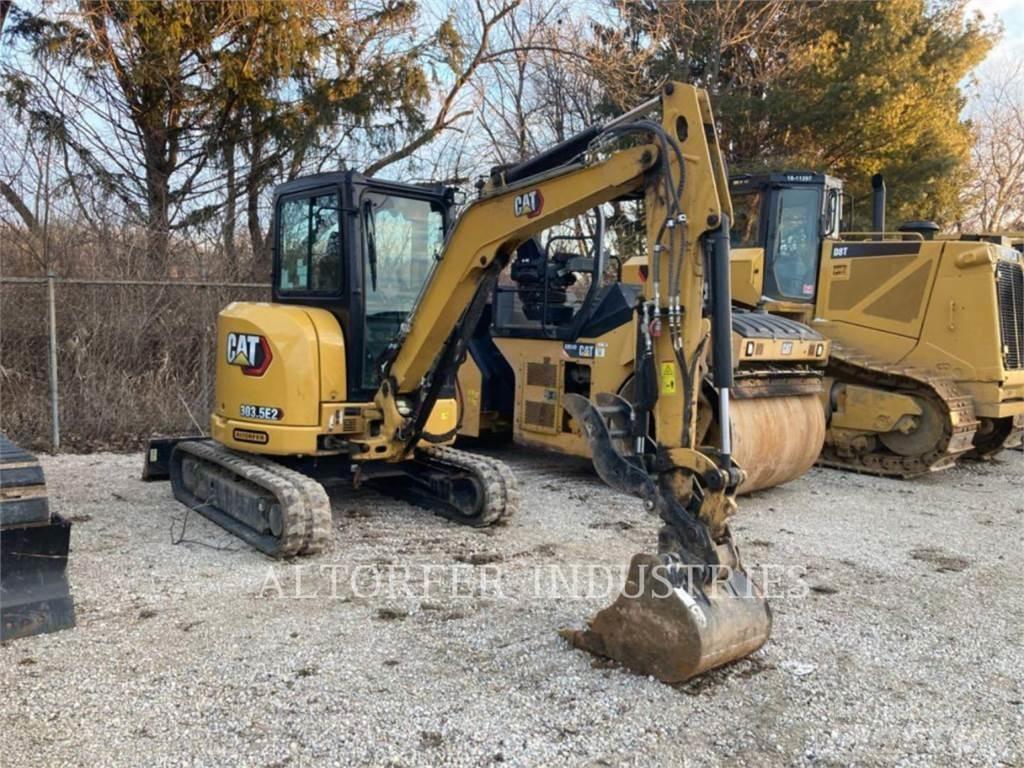 CAT 303.5E2 CR Vikšriniai ekskavatoriai