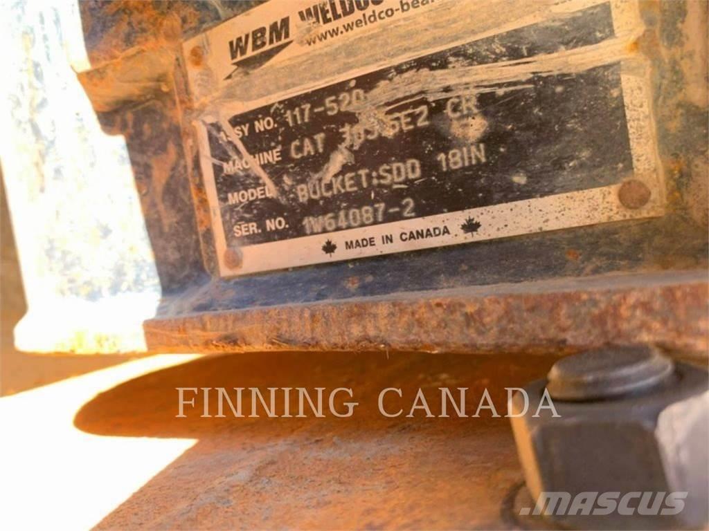 CAT 303.5E2 CR Vikšriniai ekskavatoriai