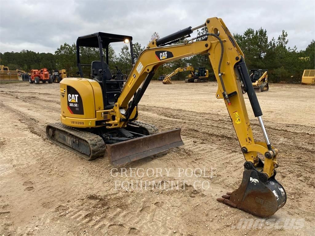 CAT 303.5E2CR Vikšriniai ekskavatoriai