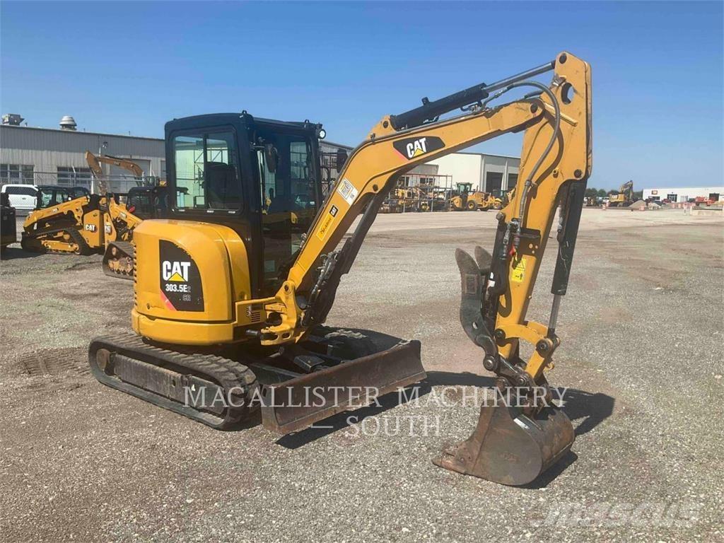 CAT 303.5E2CR Vikšriniai ekskavatoriai