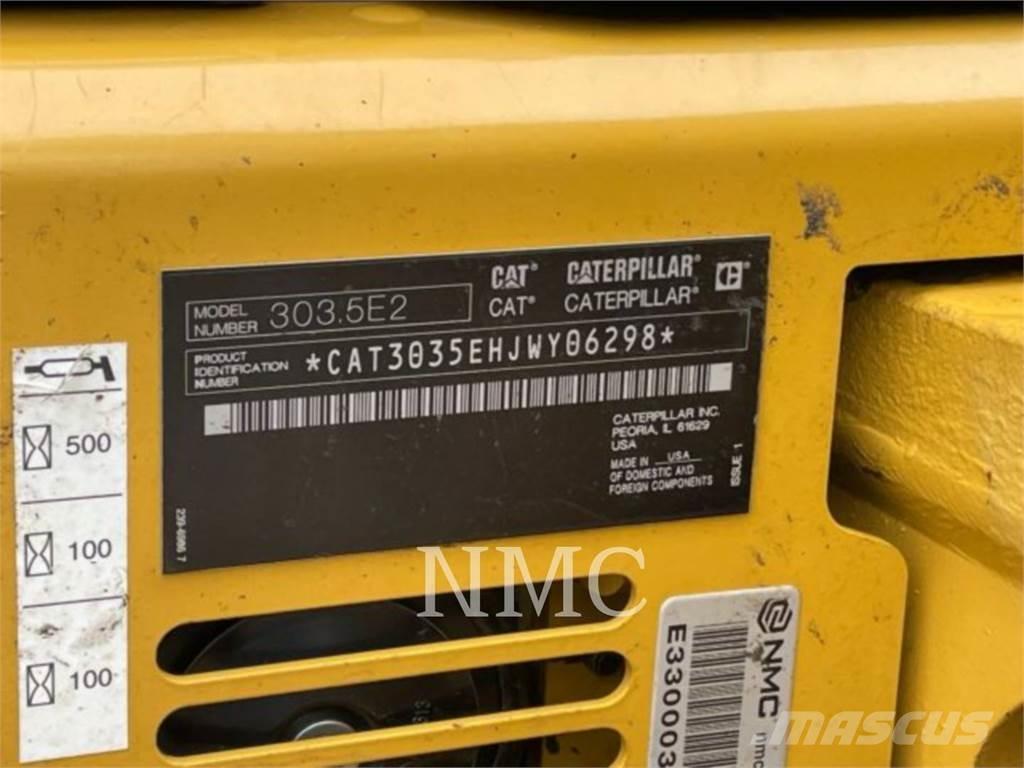 CAT 303.5ECR Vikšriniai ekskavatoriai