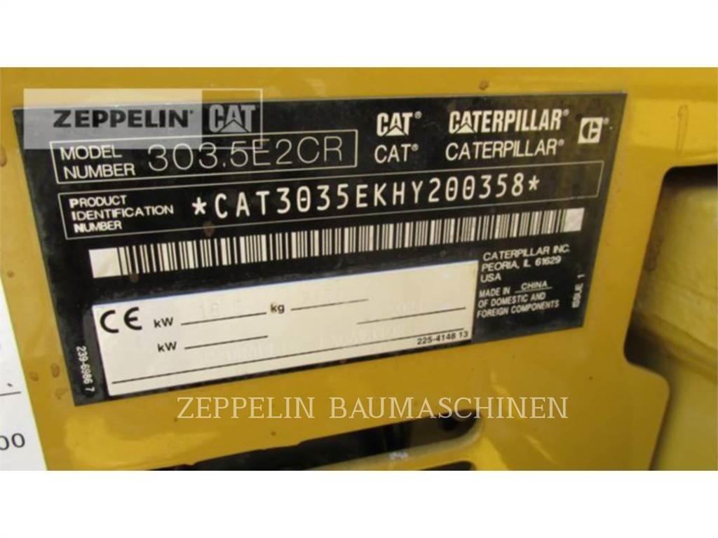 CAT 303.5ECR Vikšriniai ekskavatoriai