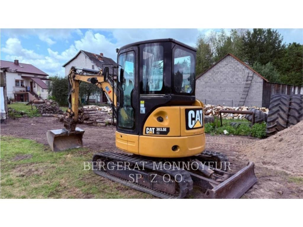 CAT 303.5ECR Vikšriniai ekskavatoriai