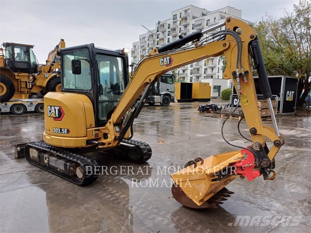 CAT 303.5ECR Vikšriniai ekskavatoriai