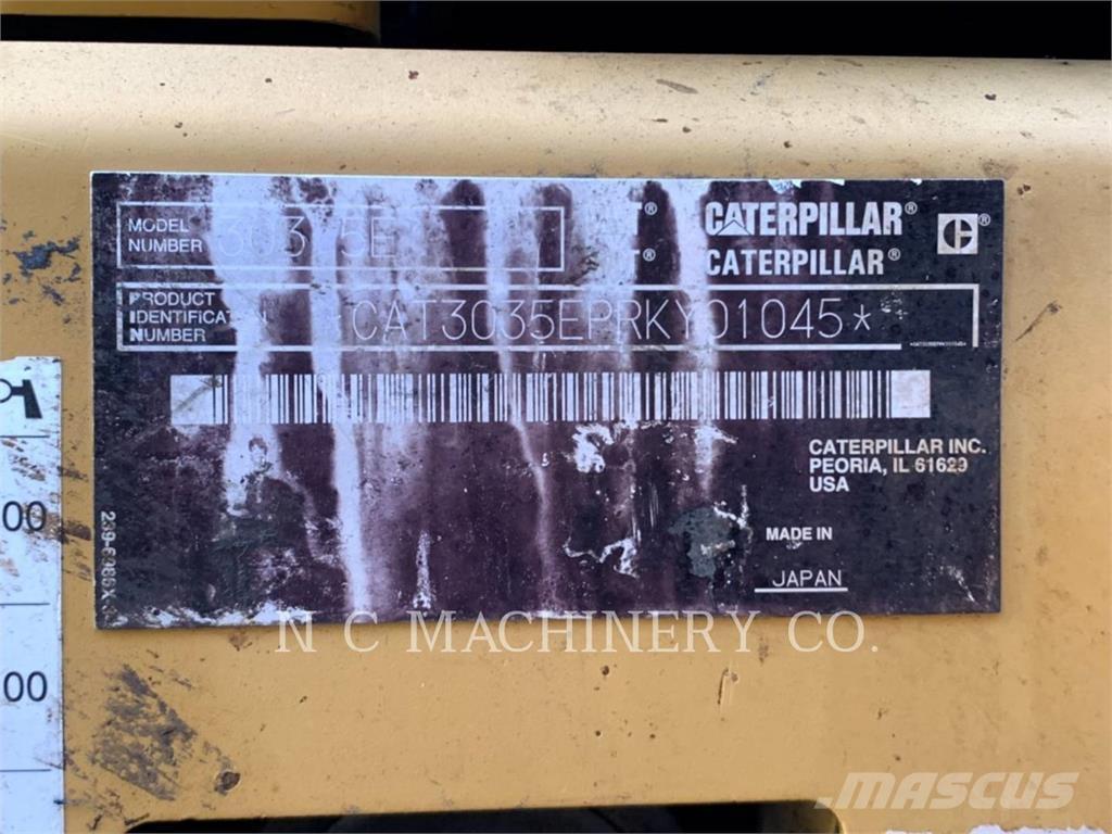 CAT 303.5ECRCN Vikšriniai ekskavatoriai