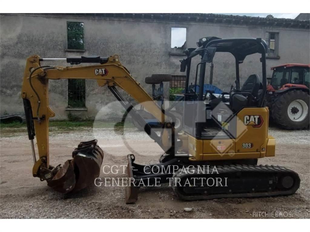 CAT 303 CR Vikšriniai ekskavatoriai