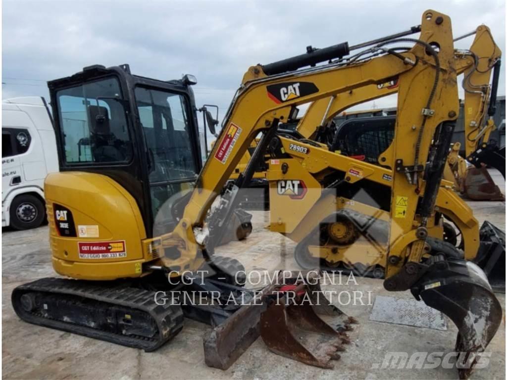 CAT 303 E CR Vikšriniai ekskavatoriai