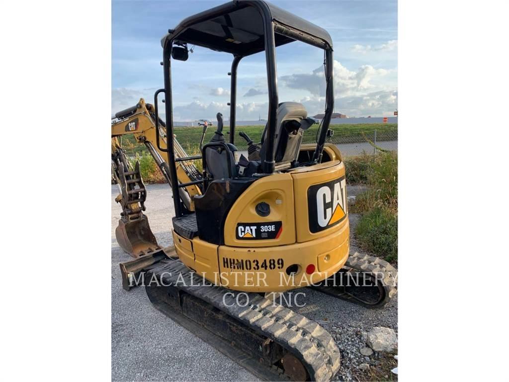CAT 303ECR Vikšriniai ekskavatoriai