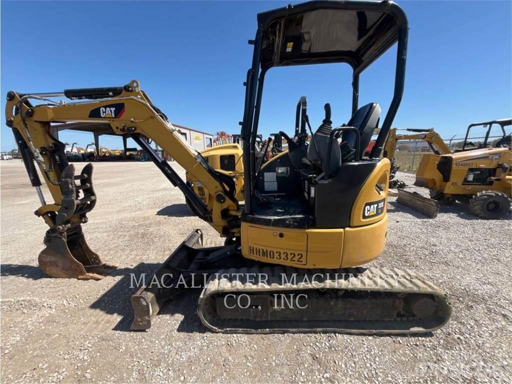 CAT 303ECR Vikšriniai ekskavatoriai