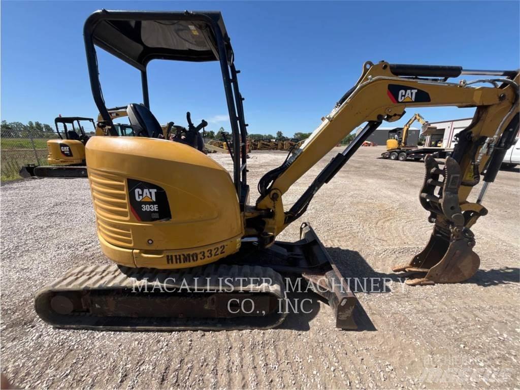 CAT 303ECR Vikšriniai ekskavatoriai