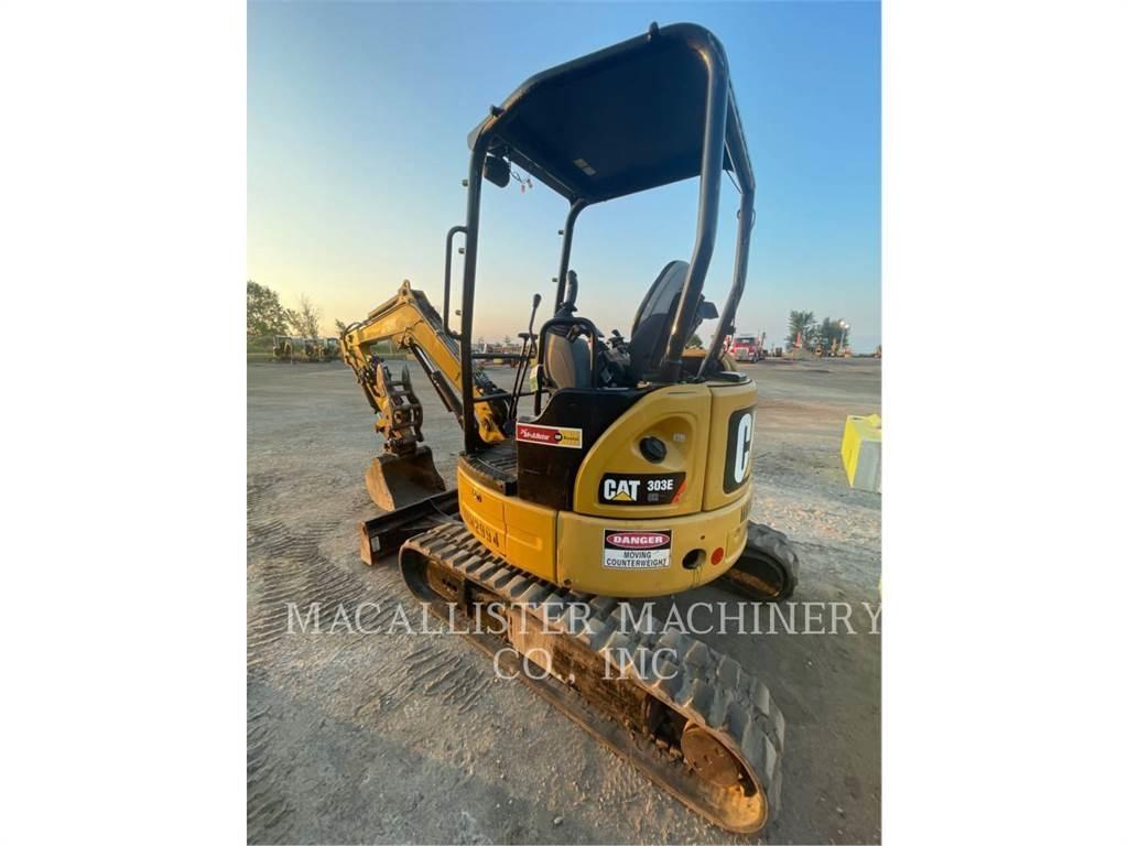 CAT 303ECR Vikšriniai ekskavatoriai
