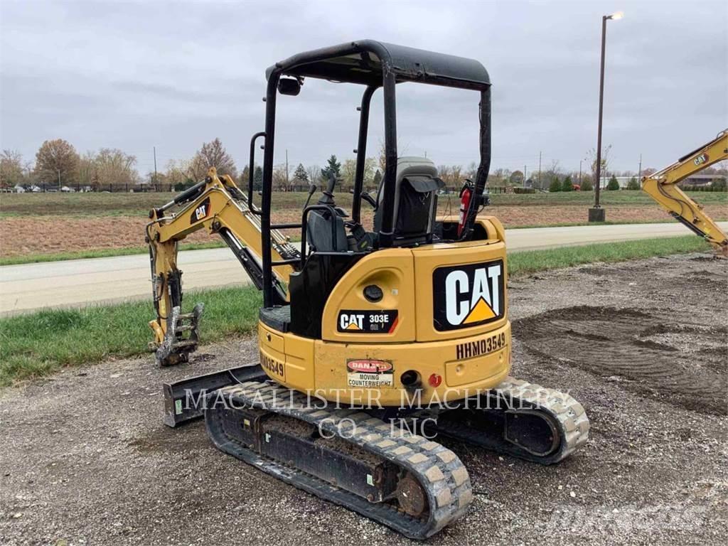 CAT 303ECR Vikšriniai ekskavatoriai