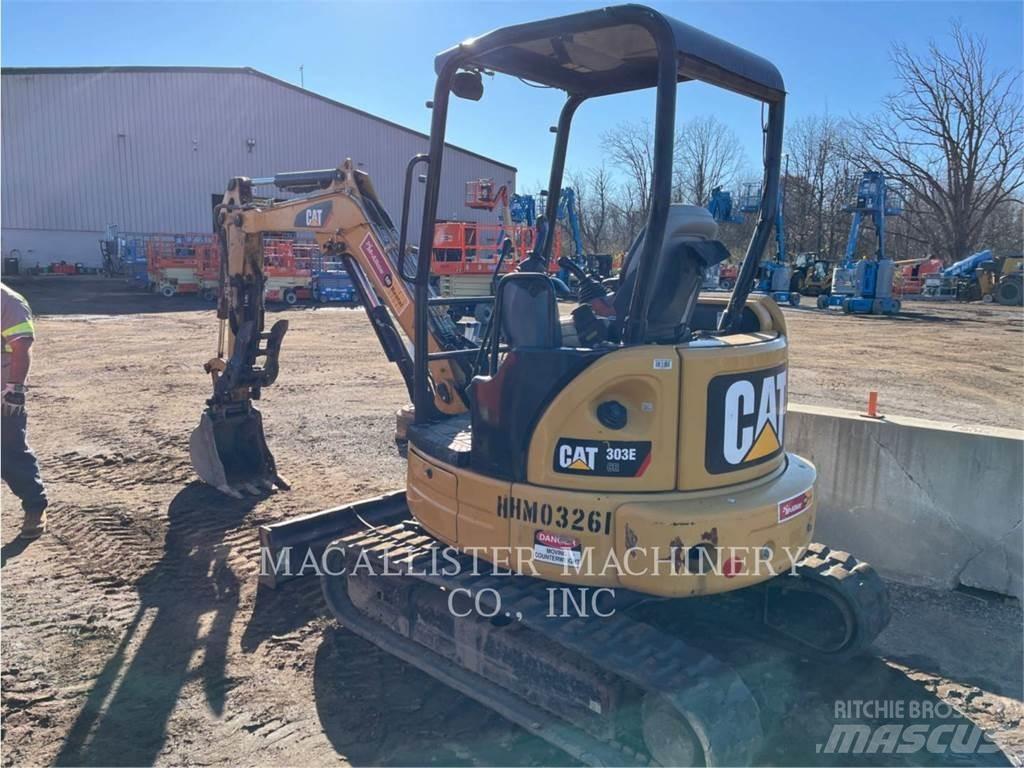 CAT 303ECR Vikšriniai ekskavatoriai