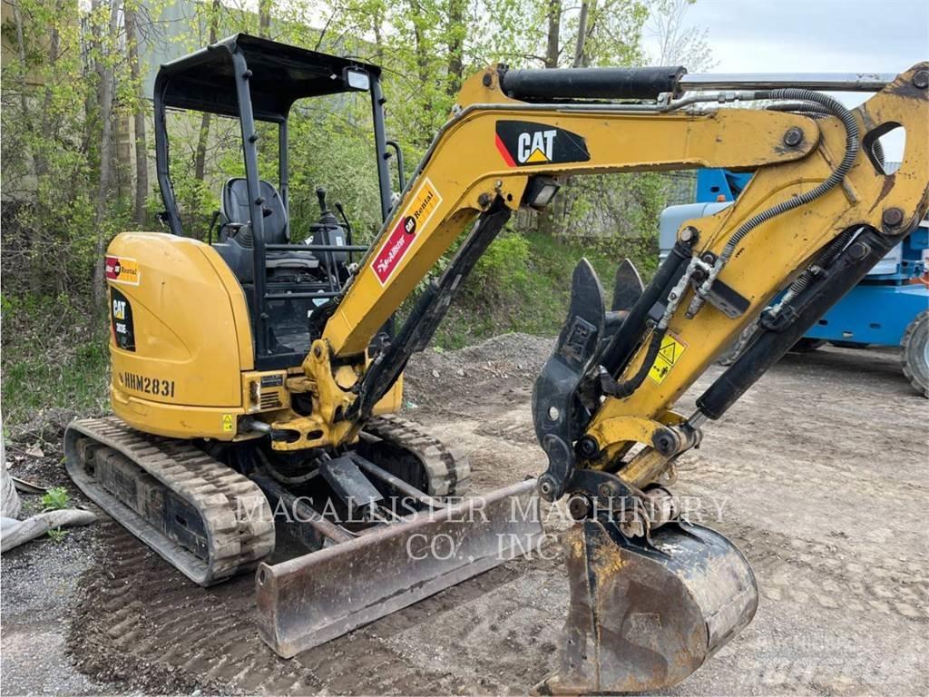 CAT 303ECR Vikšriniai ekskavatoriai