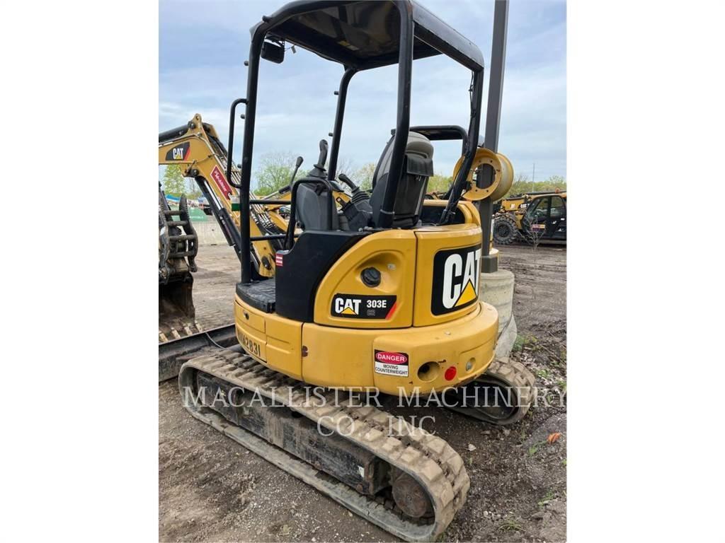 CAT 303ECR Vikšriniai ekskavatoriai