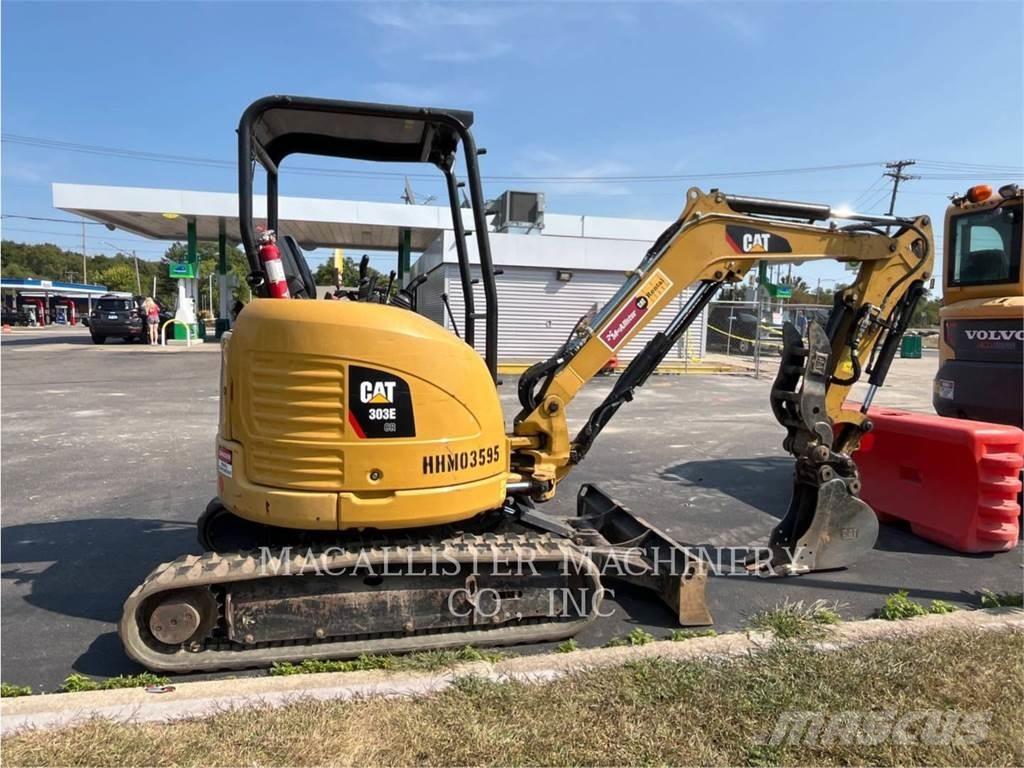 CAT 303ECR Vikšriniai ekskavatoriai