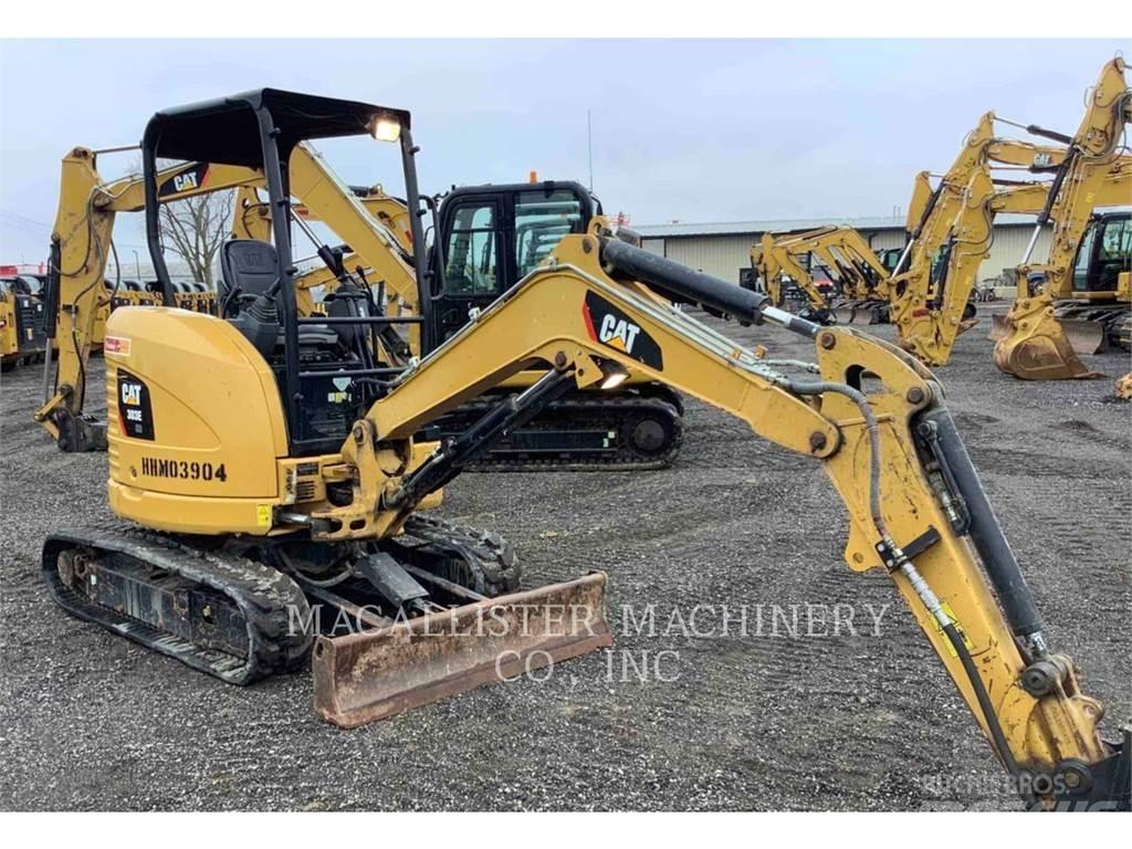 CAT 303ECR Vikšriniai ekskavatoriai
